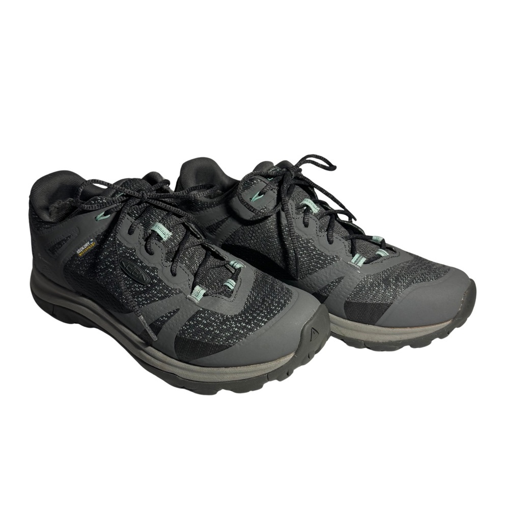 Keen Terradora II Hiking Shoes Waterproof Athletic Sneakers Gray Blue Women 9